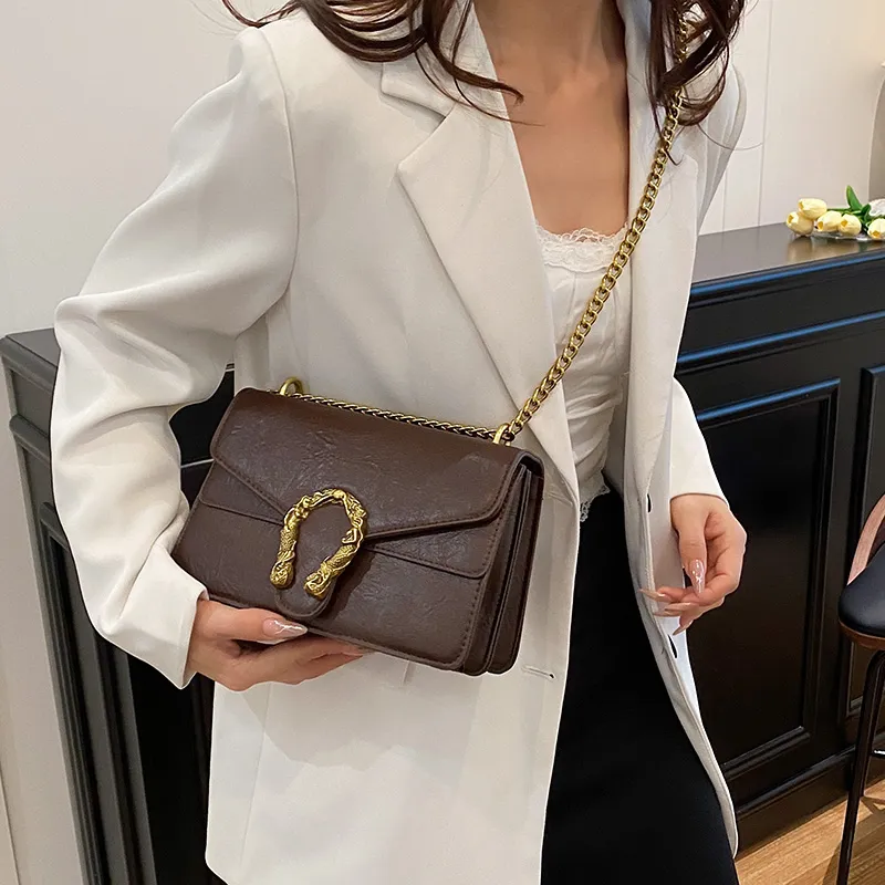 TOUTSEUL YOLO PU Shoulder Bag Regular Women's Light Brown/Coffee/Black-10