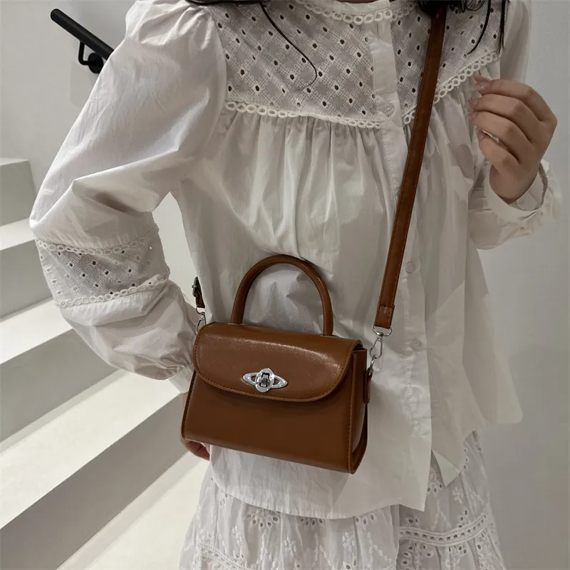 TOUTSEUL YOLO PU Handbag Women's White/Black/Khaki/Light Brown/Dark Brown-16