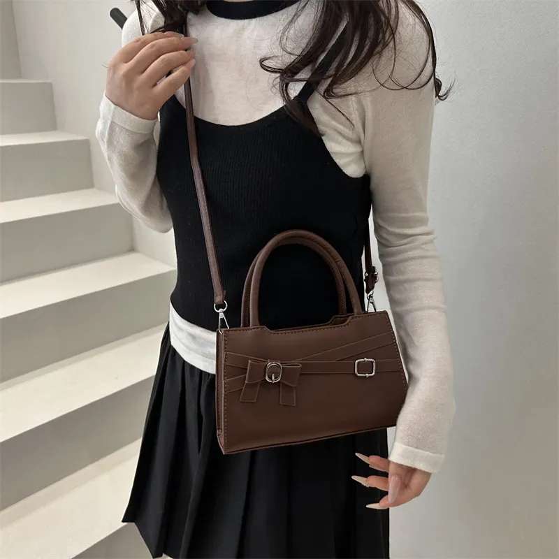 TOUTSEUL YOLO PU Shoulder Bag, Crossbody Bag, Handbag Women's White/Black/Khaki/Pink/Brown-24
