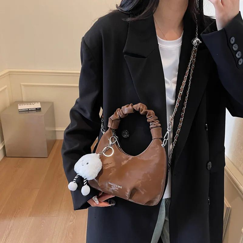 TOUTSEUL YOLO PU Handbag Women's Ecru/Black/Pink/Coffee-23