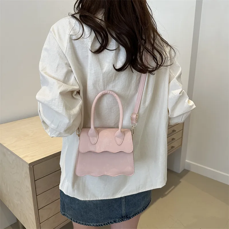 TOUTSEUL YOLO PU Shoulder Bag, Crossbody Bag, Handbag Women's White/Black/Gray/Blue/Pink-30