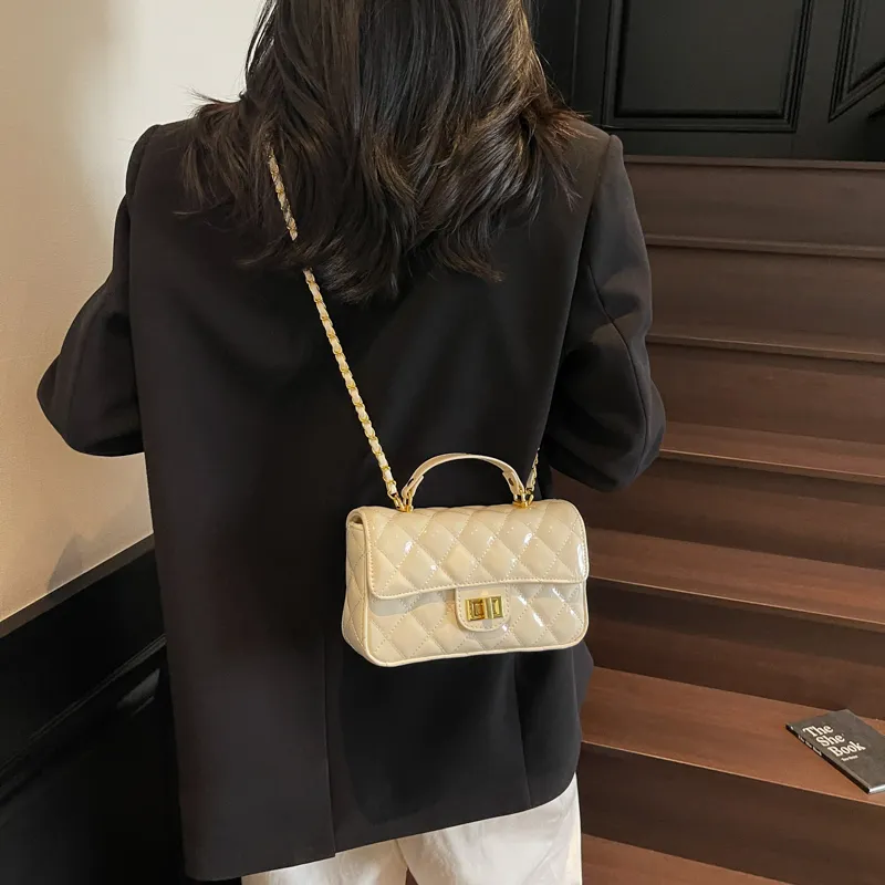 TOUTSEUL YOLO PU Handbag Women's Ecru/Yellow/Black/Burgundy/Pink-1