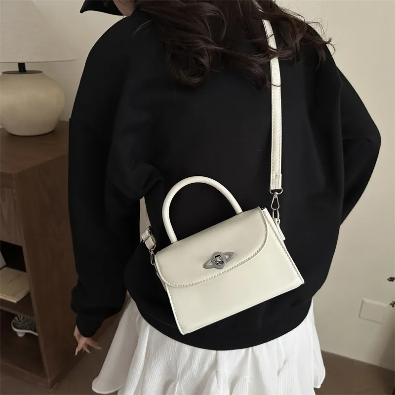 TOUTSEUL YOLO PU Handbag Women's White/Black/Khaki/Light Brown/Dark Brown-4