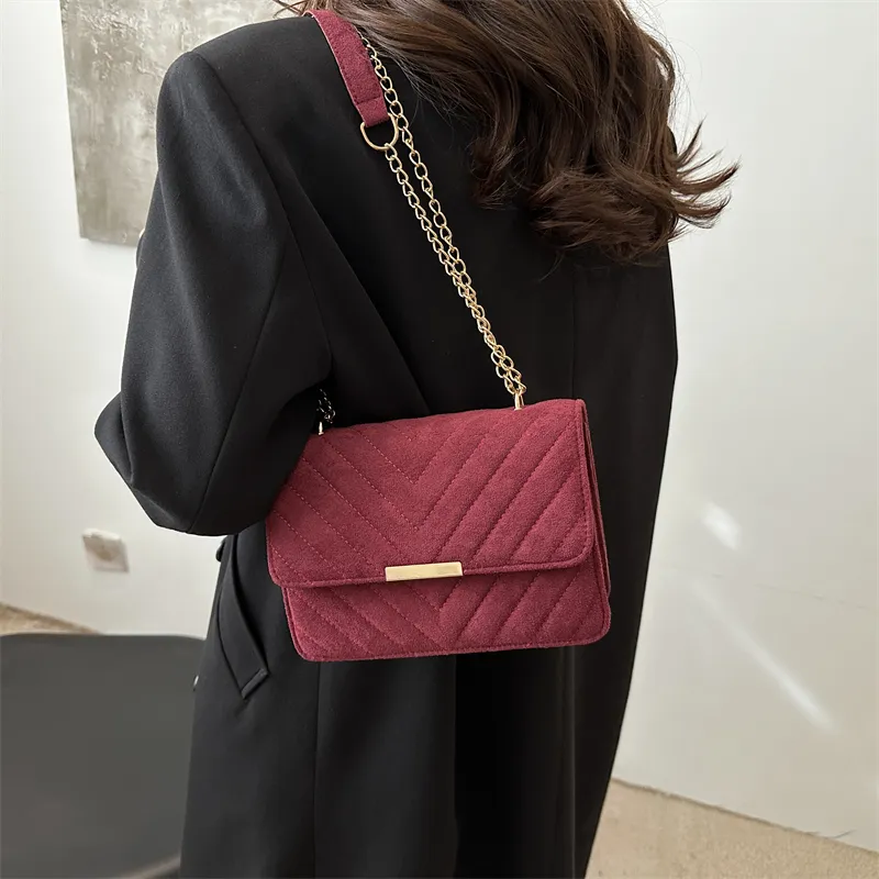 TOUTSEUL YOLO PU Shoulder Bag Women's Black/Red/Coffee/Brown-6