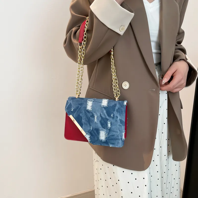 TOUTSEUL YOLO PU Shoulder Bag Regular Women's White/Black/Red/Blue-11