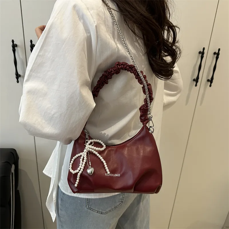 TOUTSEUL YOLO PU Underarm Shoulder Bag Women's Multicolor-5
