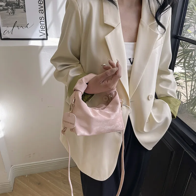 TOUTSEUL YOLO PU Shoulder Bag, Crossbody Bag, Handbag Women's White/Silver/Black/Pink-19