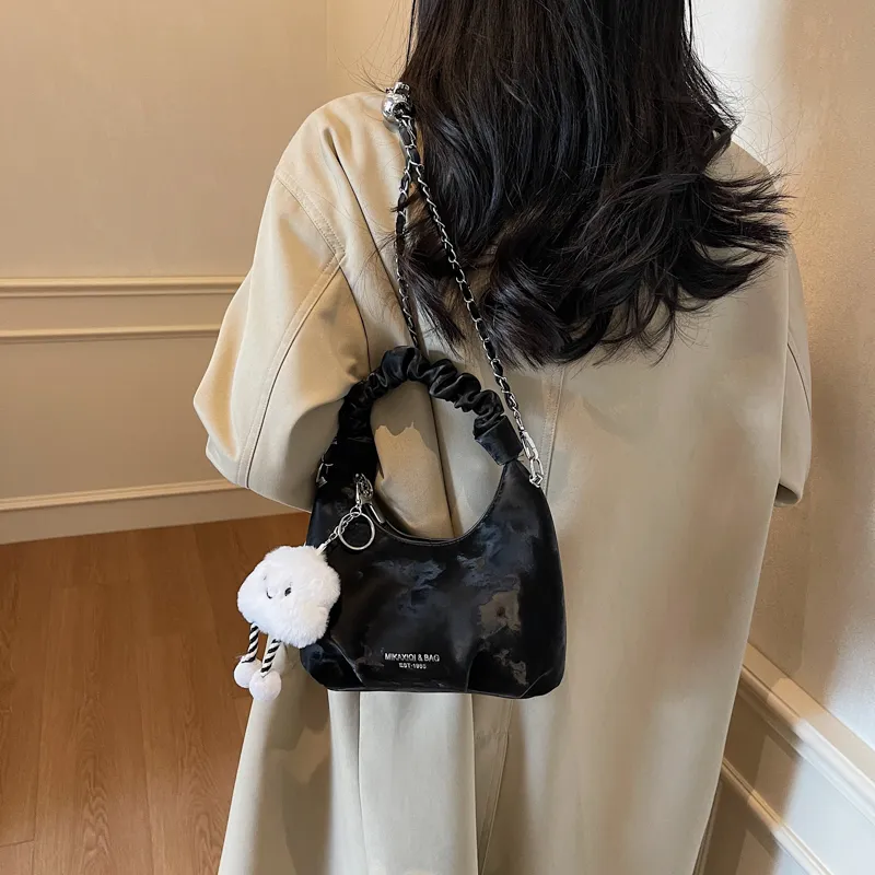 TOUTSEUL YOLO PU Handbag Women's Ecru/Black/Pink/Coffee-8