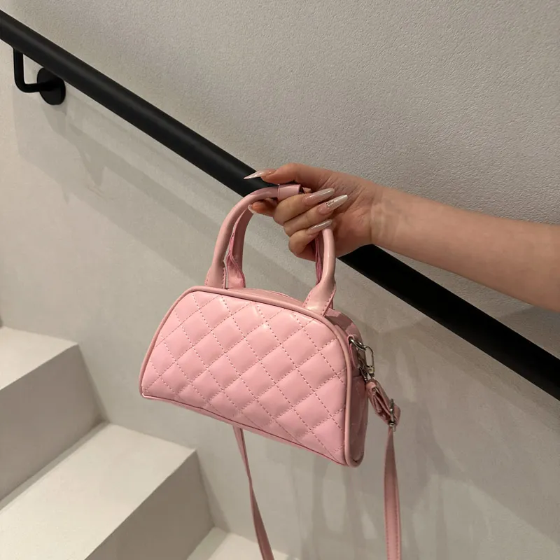 TOUTSEUL YOLO PU Handbag Women's White/Black/Khaki/Pink/Brown-16