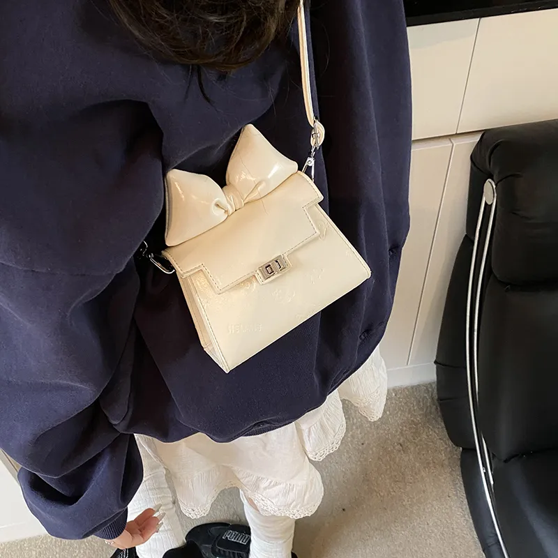 TOUTSEUL YOLO PU Shoulder Bag Women's White/Silver/Black/Pink/Blue-4