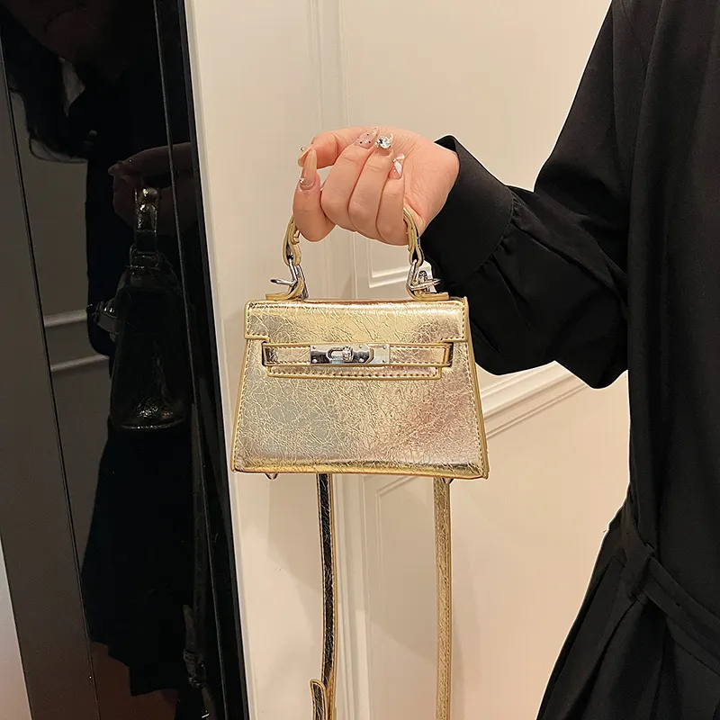 TOUTSEUL YOLO PU One Shoulder Handbag Regular Women's Black/Gold/Silver/Colorful Silver-8