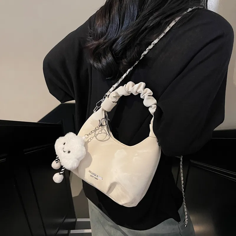 TOUTSEUL YOLO PU Handbag Women's Ecru/Black/Pink/Coffee-2
