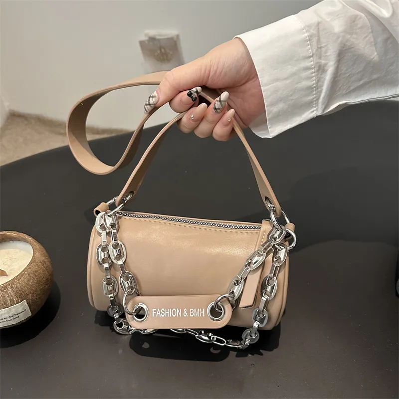 TOUTSEUL YOLO PU Shoulder Bag Women's White/Black/Khaki/Coffee-13