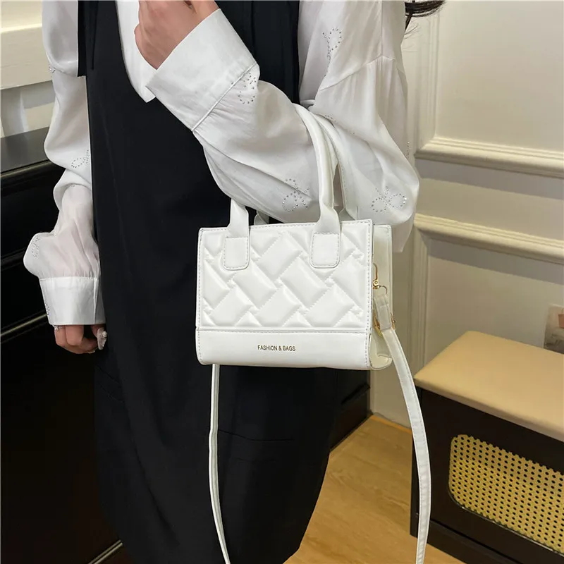 TOUTSEUL YOLO PU Handbag Women's White/Silver/Black/Red/Pink-1