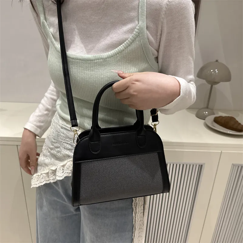 TOUTSEUL YOLO PU One Shoulder Handbag Women's White/Black/Khaki/Light Brown-10