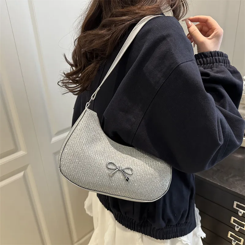 TOUTSEUL YOLO Special Material Shoulder Bag Women's Pink/Silver/Green/Gold/Black-8
