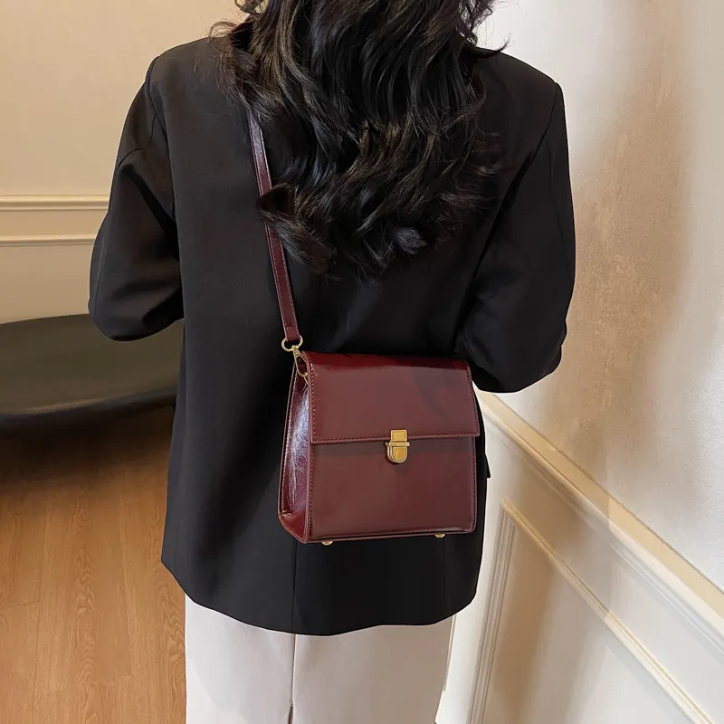 TOUTSEUL YOLO PU Crossbody Bag, Shoulder Bag Regular Women's Black/Burgundy/Coffee/Brown-7