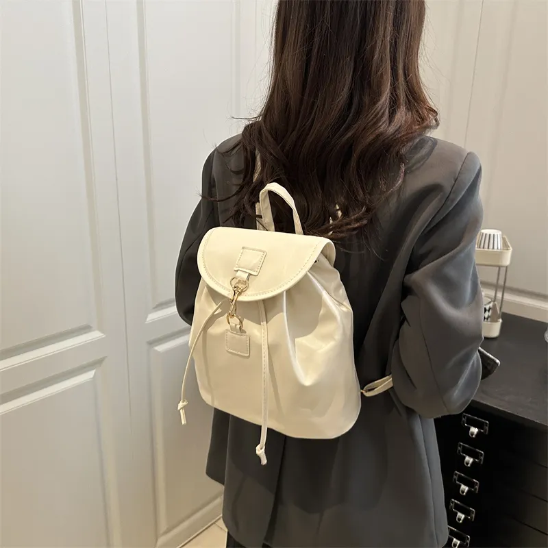 TOUTSEUL YOLO PU Backpack Regular Women's White/Pink/Black/Brown-22