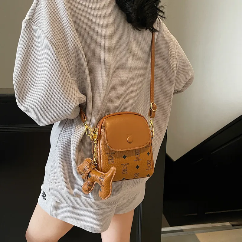 TOUTSEUL YOLO PU Crossbody Bag, Shoulder Bag Women's White/Pink/Coffee/Brown-18