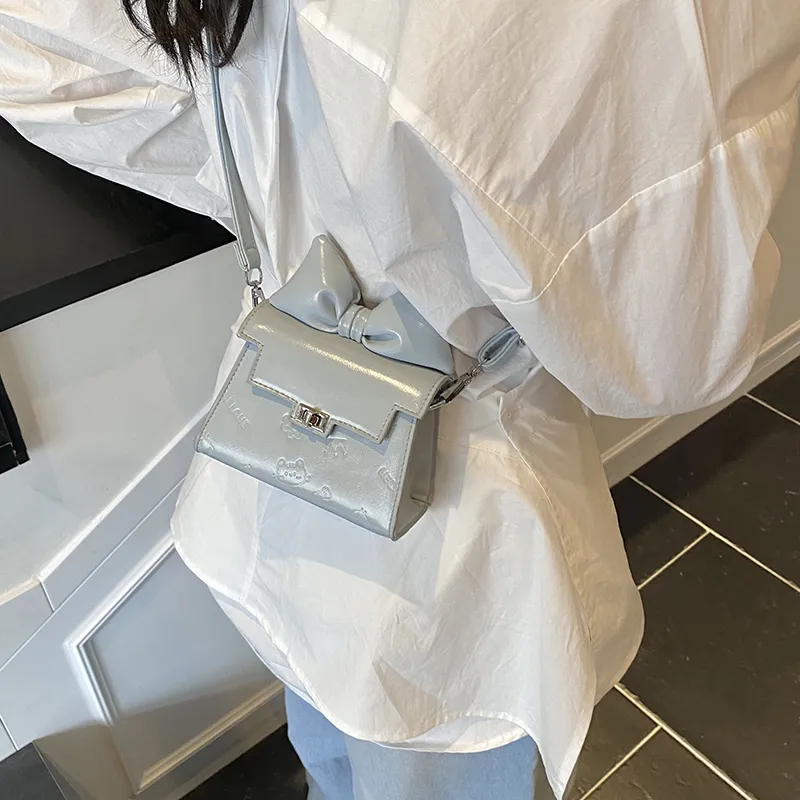 TOUTSEUL YOLO PU Shoulder Bag Women's White/Silver/Black/Pink/Blue-24