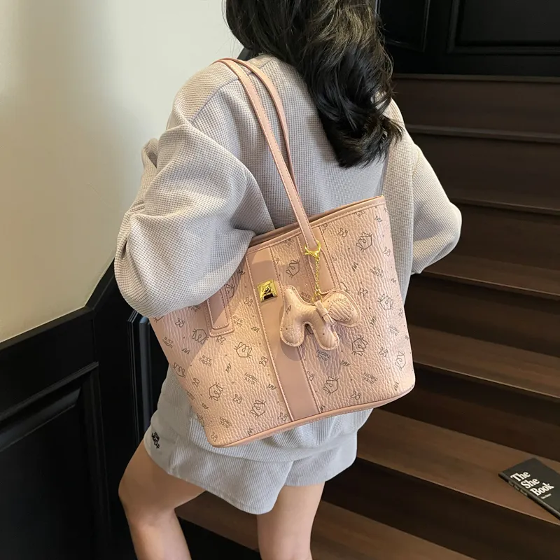 TOUTSEUL YOLO PU Handbag Regular Unisex Brown/Pink/Black/Khaki-9