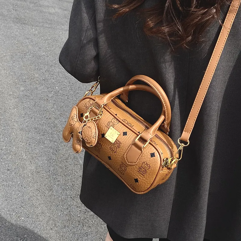 TOUTSEUL YOLO PU Handbag Women's White/Pink/Brown/Khaki/Black/Coffee-15