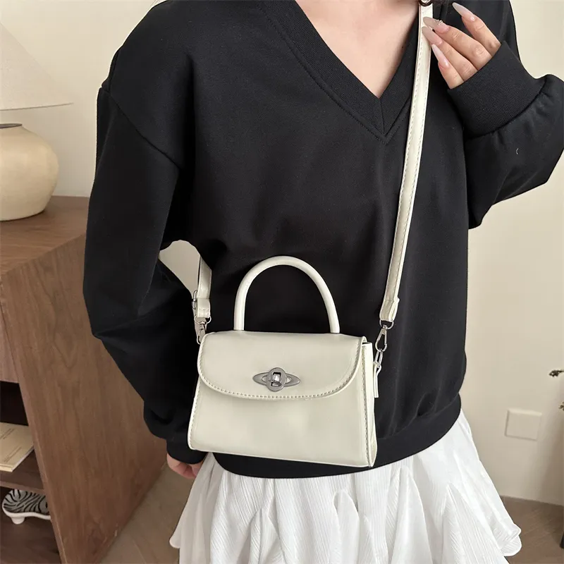 TOUTSEUL YOLO PU Handbag Women's White/Black/Khaki/Light Brown/Dark Brown-1