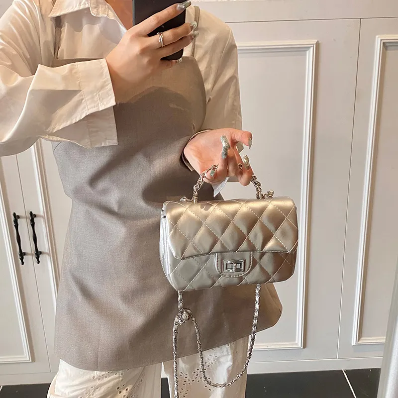 TOUTSEUL YOLO PU Handbag Regular Women's Pink/Silver/Blue/White/Black-12
