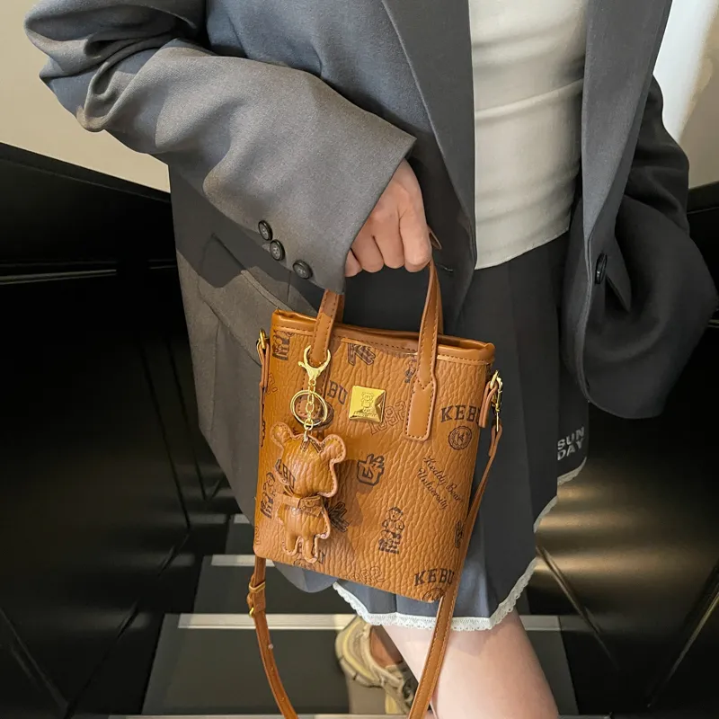 TOUTSEUL YOLO PU One Shoulder Handbag Regular Women's White/Black/Pink/Brown-20