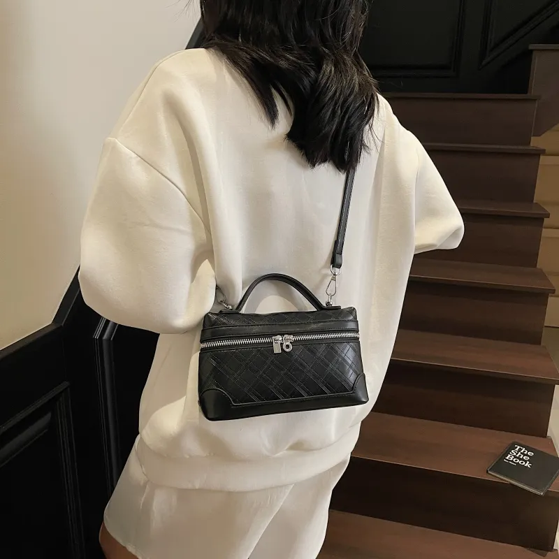 TOUTSEUL YOLO PU Shoulder Bag, Crossbody Bag, Handbag Regular Women's White/Black/Pink/Yellow/Khaki/Light Brown-9