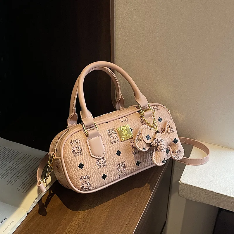 TOUTSEUL YOLO PU Handbag Women's White/Pink/Brown/Khaki/Black/Coffee-10
