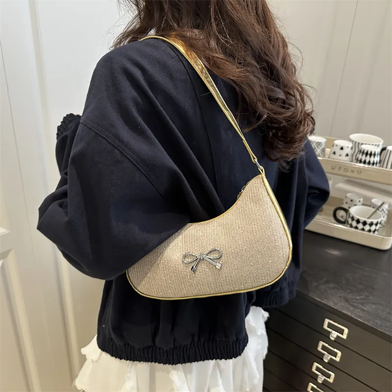 TOUTSEUL YOLO Special Material Shoulder Bag Women's Pink/Silver/Green/Gold/Black-21