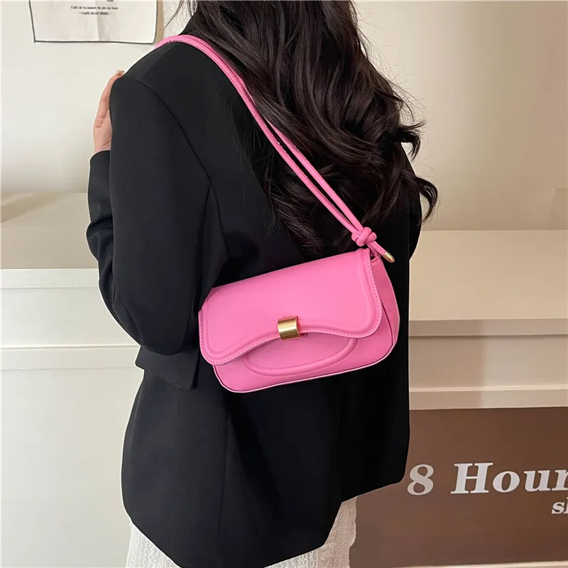 TOUTSEUL YOLO PU Shoulder Bag, Crossbody Bag Women's White/Black/Pink/Brown-13