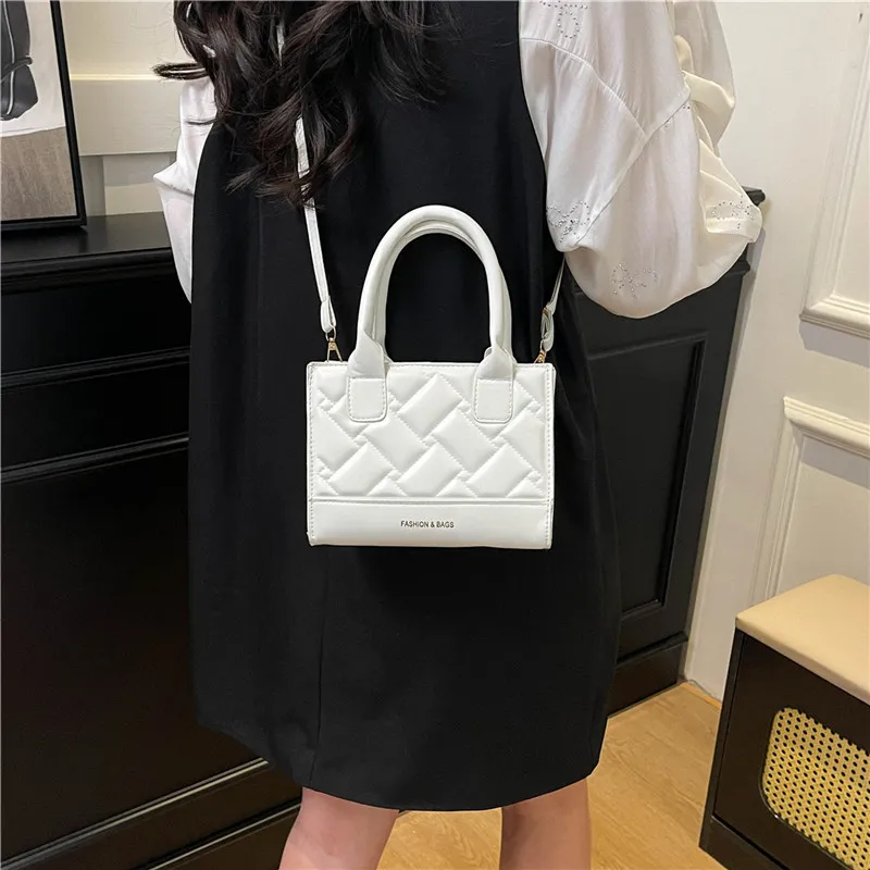 TOUTSEUL YOLO PU Handbag Women's White/Silver/Black/Red/Pink-4