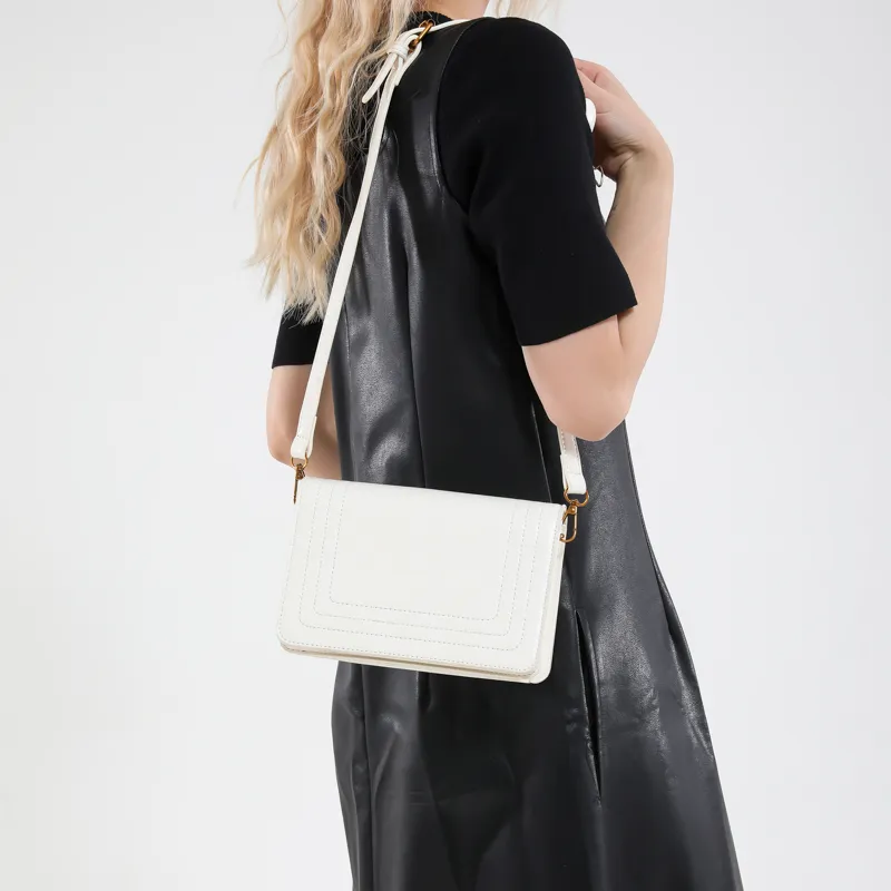 TOUTSEUL YOLO PU Shoulder Bag Regular Women's White/Black/Red/Brown-6