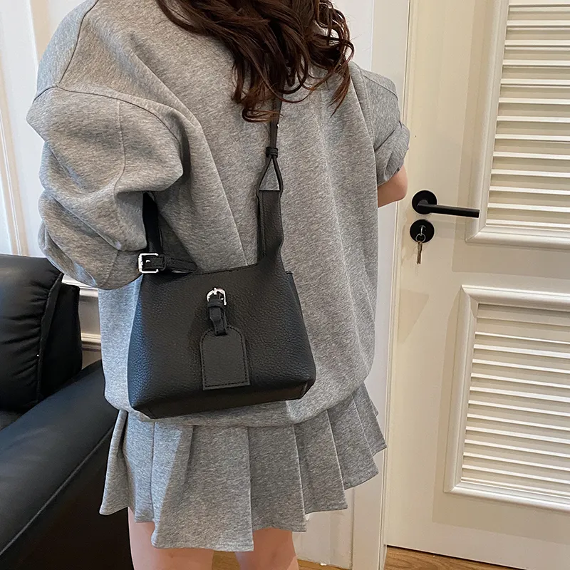 TOUTSEUL YOLO PU Handbag Women's Ecru/Gray/Black/Khaki-19