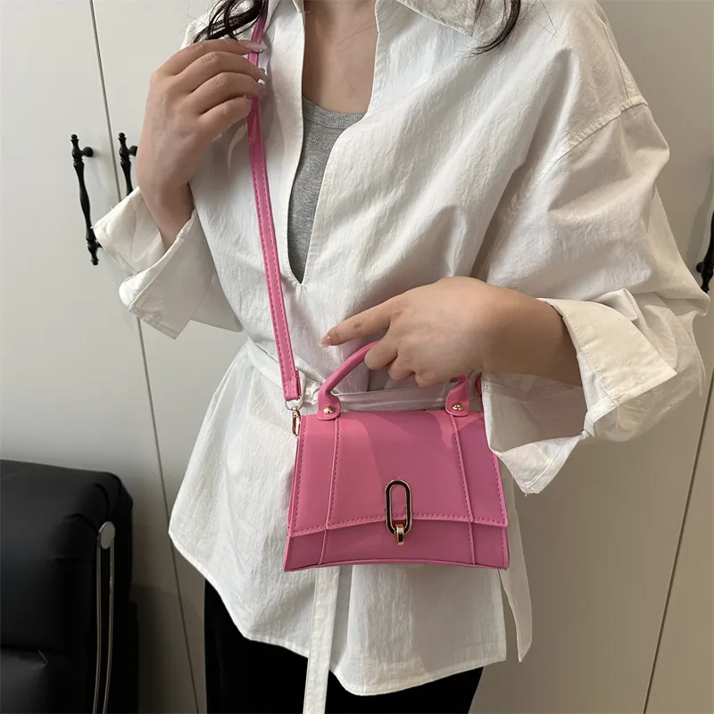 TOUTSEUL YOLO PU Shoulder Bag, Crossbody Bag, Handbag Women's White/Pink/Black/Orange-9
