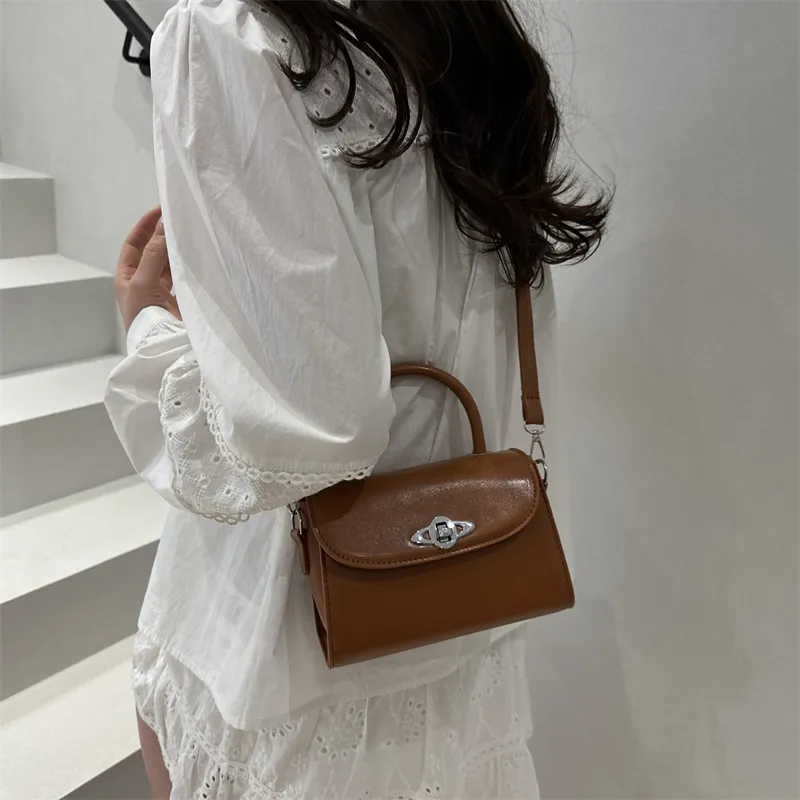 TOUTSEUL YOLO PU Handbag Women's White/Black/Khaki/Light Brown/Dark Brown-18