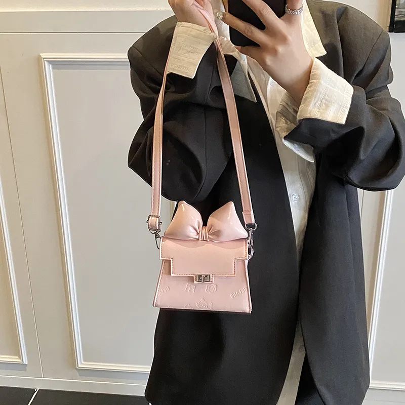 TOUTSEUL YOLO PU Shoulder Bag Women's White/Silver/Black/Pink/Blue-15