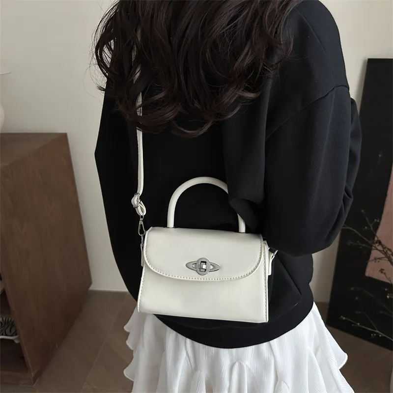 TOUTSEUL YOLO PU Handbag Women's White/Black/Khaki/Light Brown/Dark Brown-2
