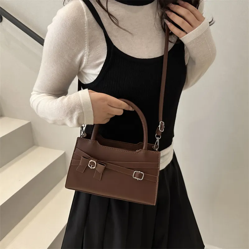TOUTSEUL YOLO PU Shoulder Bag, Crossbody Bag, Handbag Women's White/Black/Khaki/Pink/Brown-23