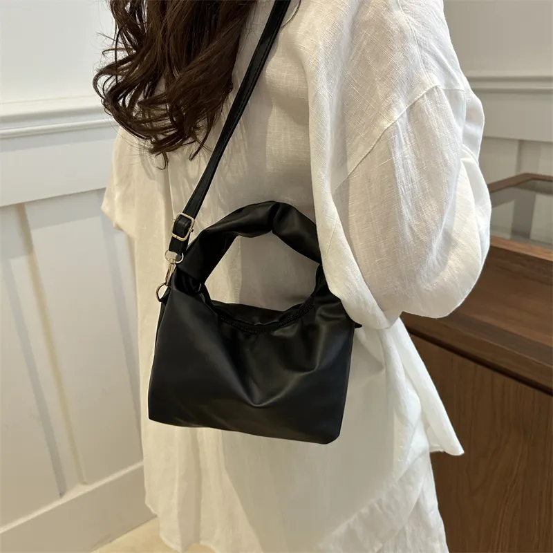 TOUTSEUL YOLO PU Shoulder Bag, Crossbody Bag, Handbag Regular Women's Black/White-1