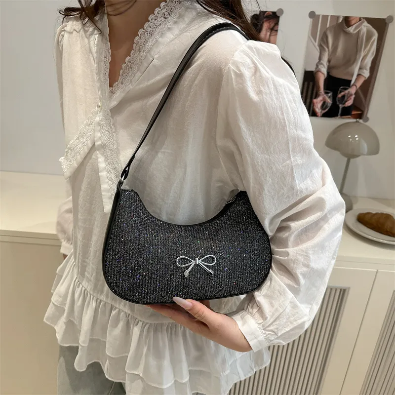 TOUTSEUL YOLO Special Material Shoulder Bag Women's Pink/Silver/Green/Gold/Black-27