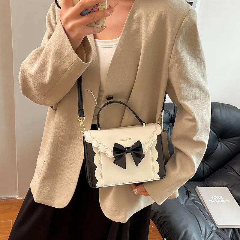 TOUTSEUL YOLO PU Handbag Women's Pink/Black/Light Blue/Yellow-10