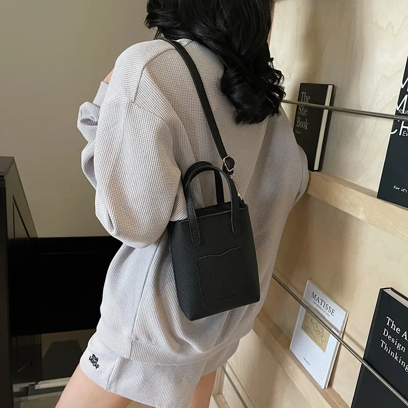 TOUTSEUL YOLO PU Shoulder Bag, Crossbody Bag, Handbag Women's White/Pink/Brown/Black-18