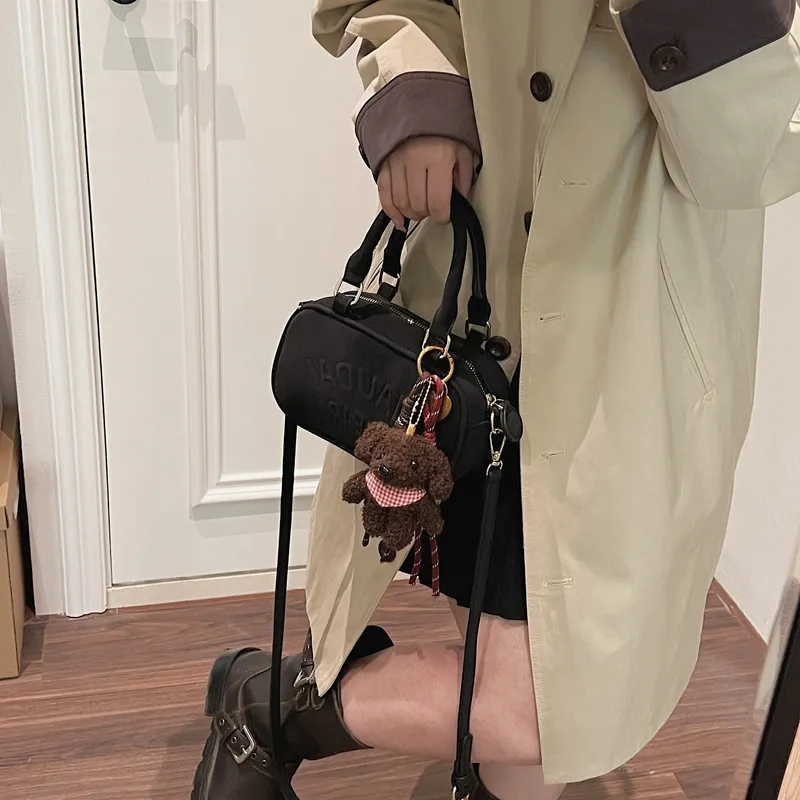 TOUTSEUL YOLO PU Crossbody One Shoulder Handbag Regular Women's Pink/Green/Brown/Black-17