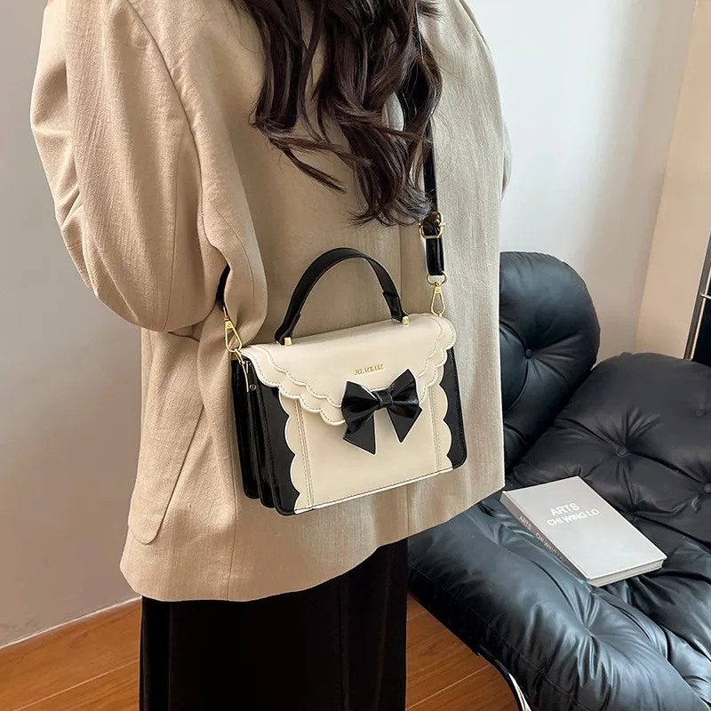 TOUTSEUL YOLO PU Handbag Women's Pink/Black/Light Blue/Yellow-11