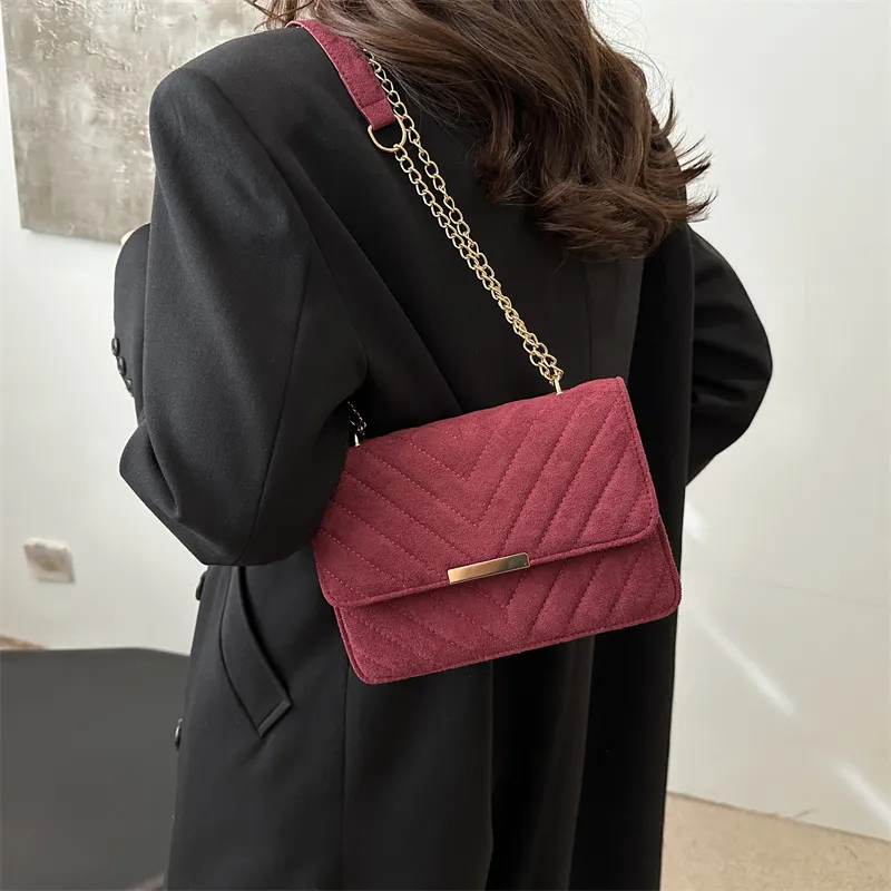 TOUTSEUL YOLO PU Shoulder Bag Women's Black/Red/Coffee/Brown-7