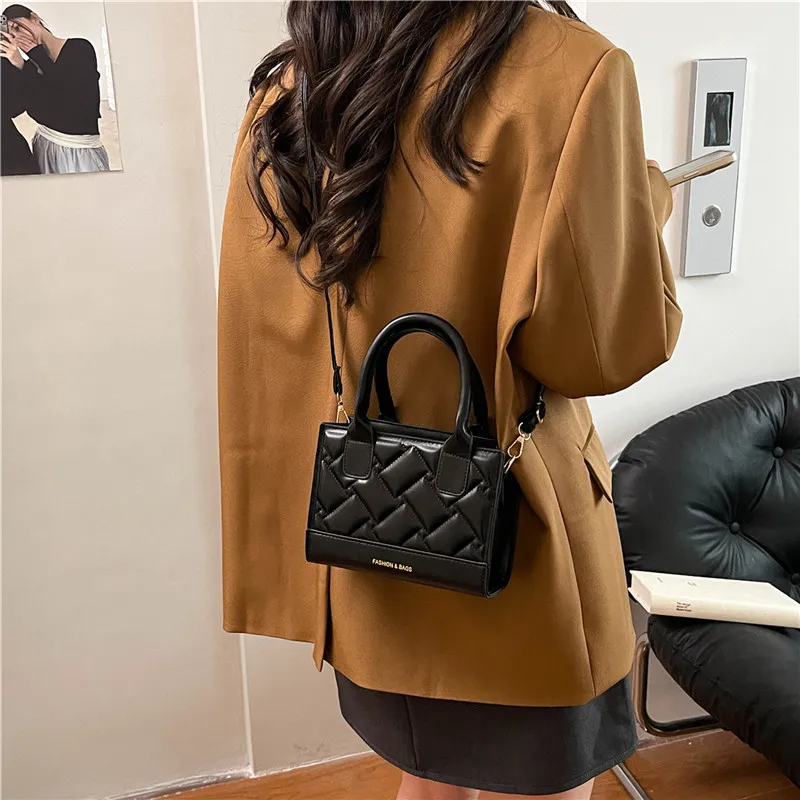 TOUTSEUL YOLO PU Handbag Women's White/Silver/Black/Red/Pink-17