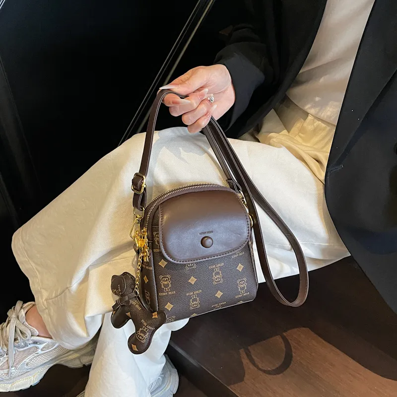 TOUTSEUL YOLO PU Crossbody Bag, Shoulder Bag Women's White/Pink/Coffee/Brown-12